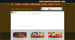 Desktop Screenshot of hotelsafarigate.com